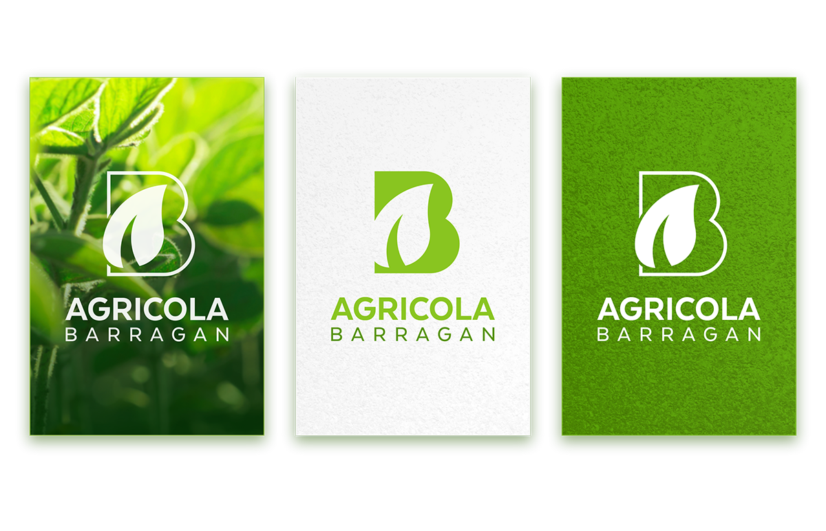 Aplicaciones de Logotipo "Agrícola Barragán"