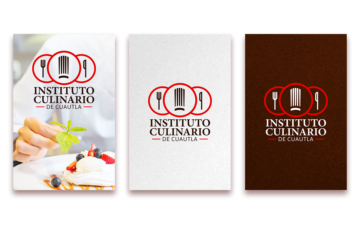 Aplicaciones de Logotipo "Instituto Culinario de Cuautla"