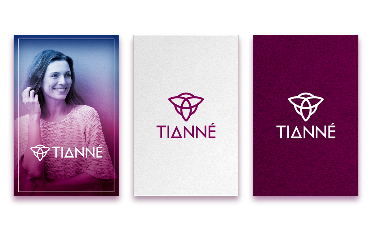 Aplicaciones de Logotipo "Joyería Tianné"